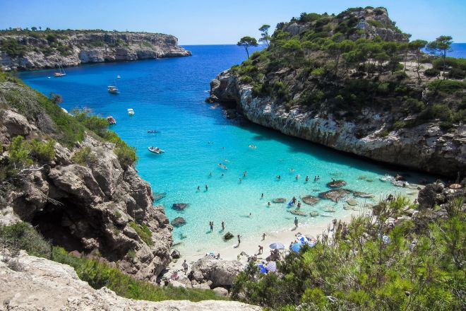 Bucht auf Mallorca: Im Frühjahr haben Urlauber die Strände noch für sich. Foto: Pixabay.com | Lizenz: CC0 Public Domain